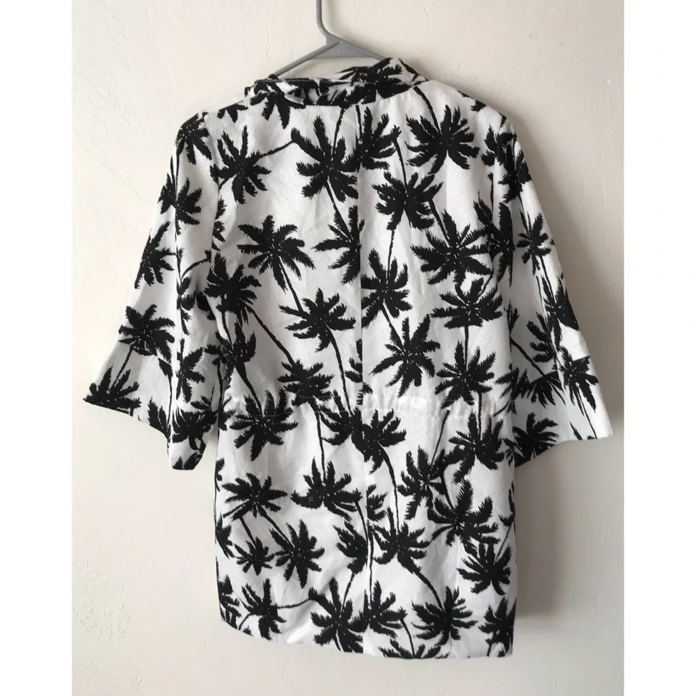 ASOS Glamorous Palm Tree Print Blazer - Picture 4 of 4